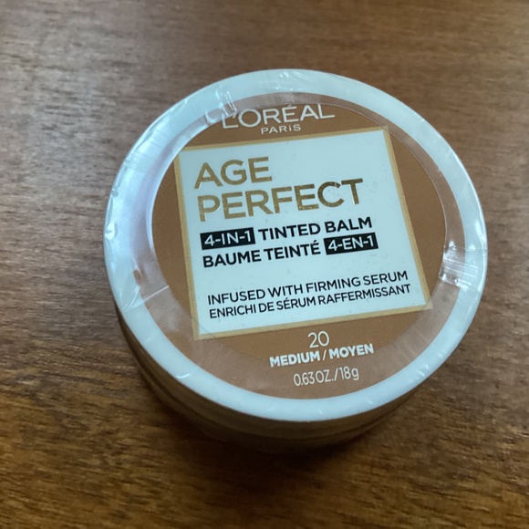 L’Oréal Paris Age Perfect 4-in-1 Tinted Balm 20 Medium 18g/0.63oz  New - Picture 4 of 7